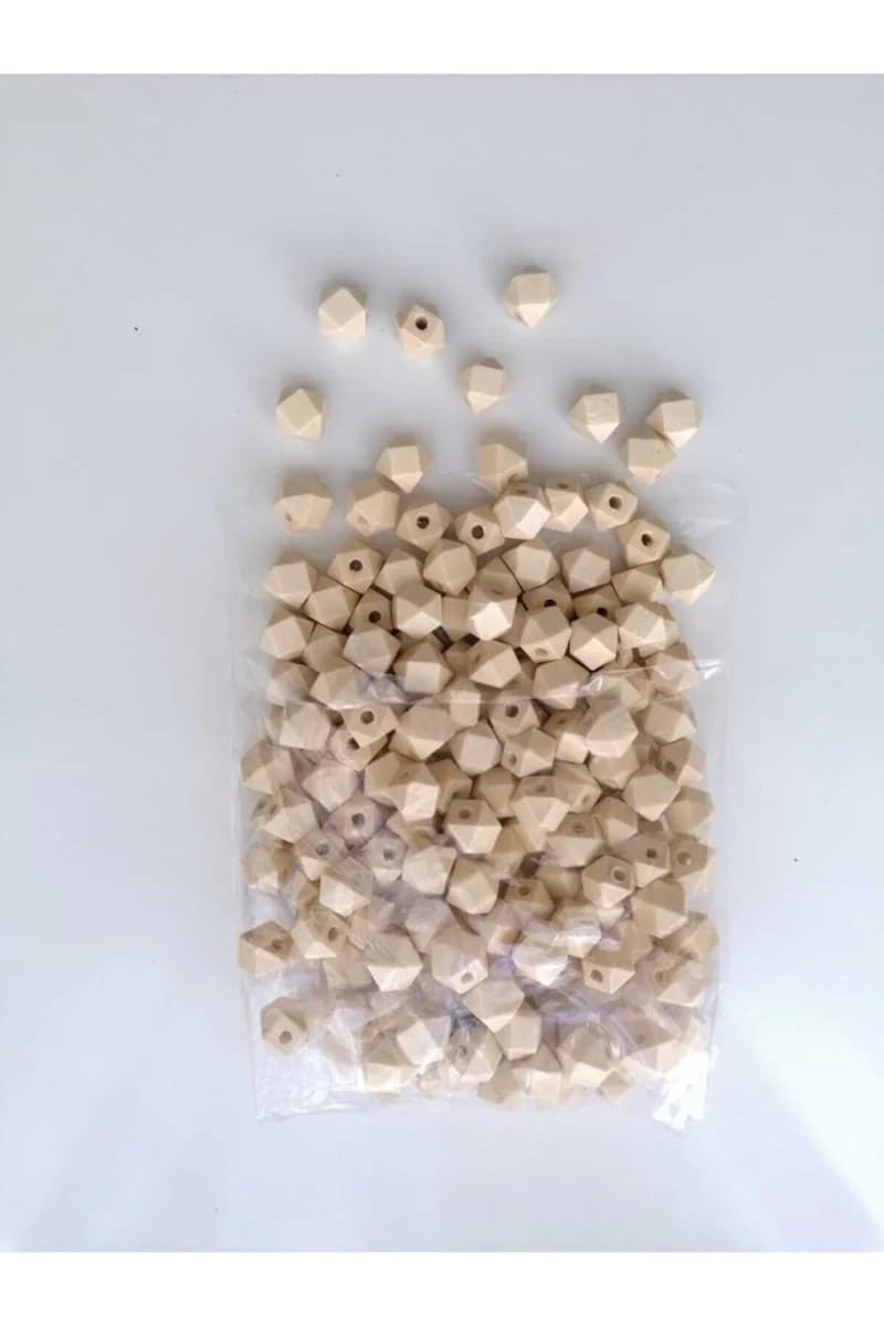 Sekizgen Boncuk (12mm) 25adet — görsel 1