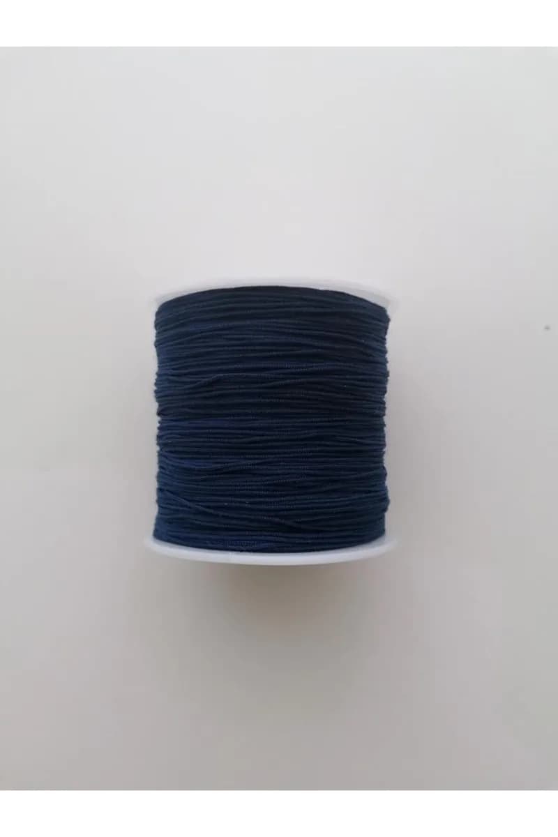 1.kalite Lacivert Paraşüt Ipi - Bileklik Ipi (100 Mt)